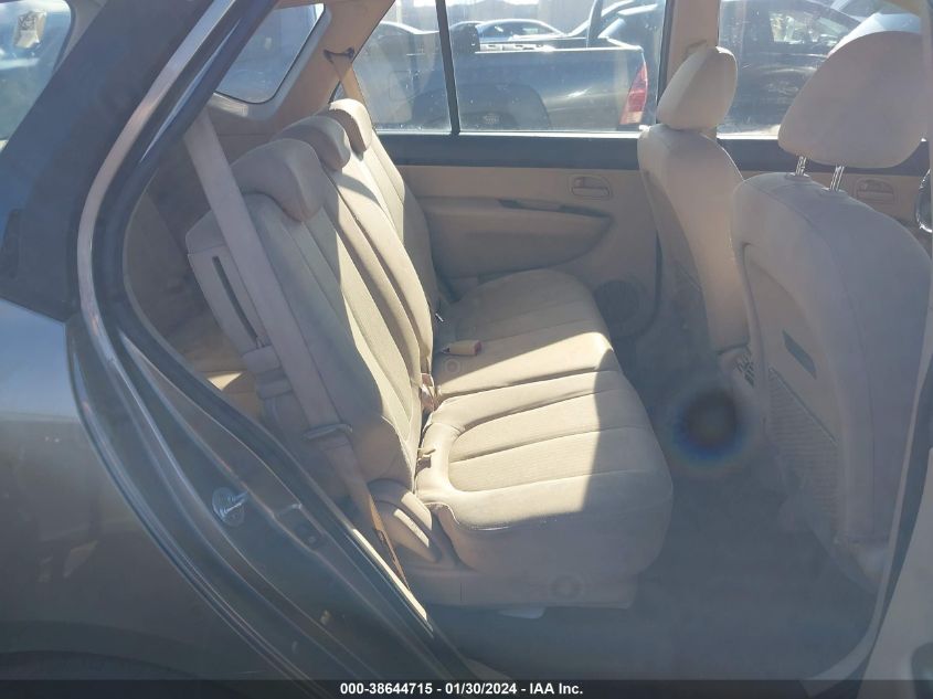 2009 Kia Rondo Lx VIN: KNAFG528097282776 Lot: 38644715