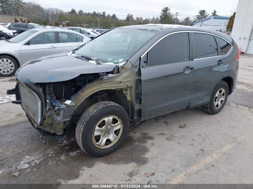 2012 Honda Cr-V Lx VIN: 2HKRM4H37CH601575 Lot: 38644718