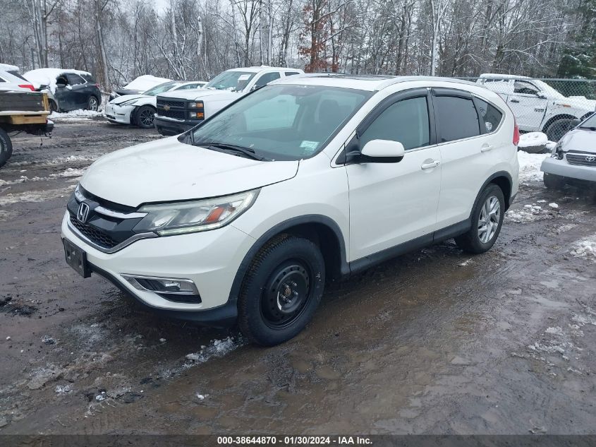 2016 Honda Cr-V Ex-L VIN: 5J6RM4H72GL029717 Lot: 38644870