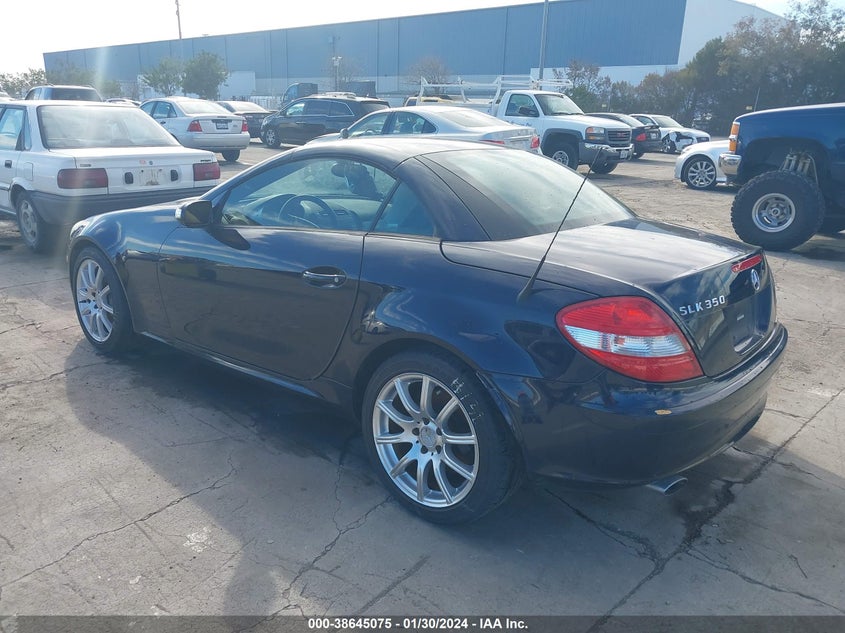 2005 Mercedes-Benz Slk 350 VIN: WDBWK56F25F052441 Lot: 38645075