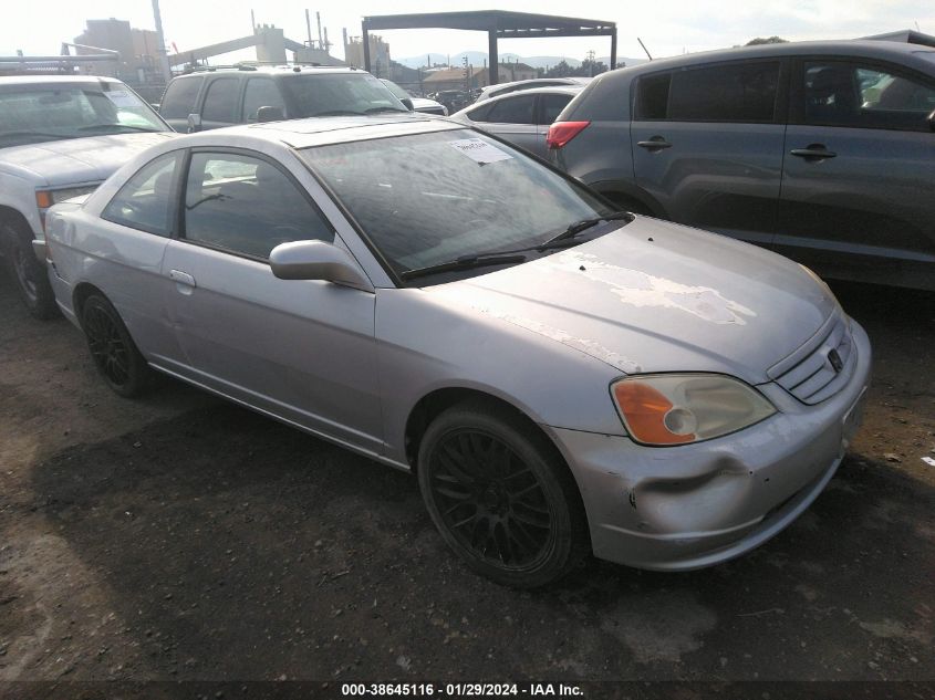 2003 Honda Civic Ex VIN: 1HGEM21933L058143 Lot: 38645116