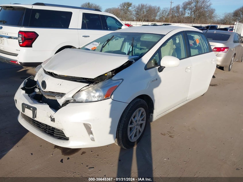 2012 Toyota Prius V Three VIN: JTDZN3EU7C3081944 Lot: 38645367