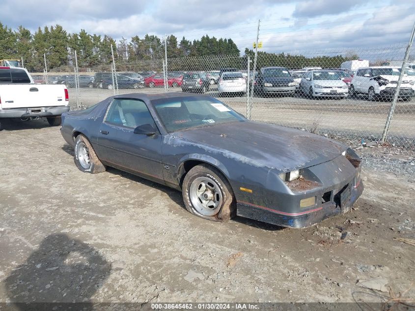 1987 Chevrolet Camaro VIN: 1G1FP21S3HN114910 Lot: 38645462