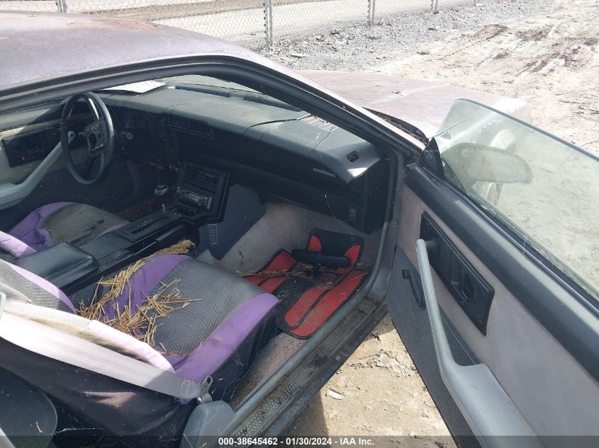 1987 Chevrolet Camaro VIN: 1G1FP21S3HN114910 Lot: 38645462