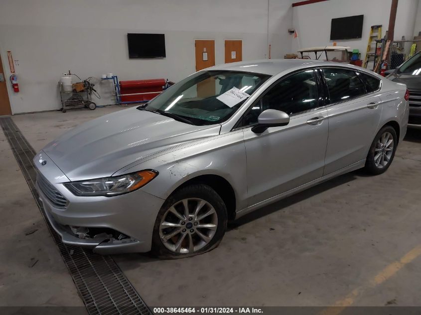 2017 FORD FUSION SE - 3FA6P0H73HR378533