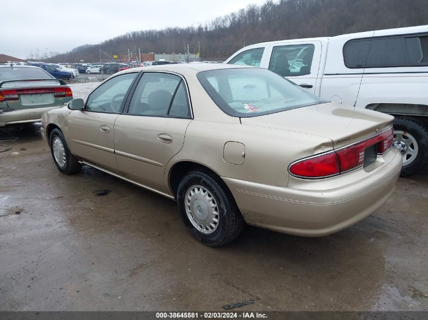 2G4WS52J541316099 2004 Buick Century