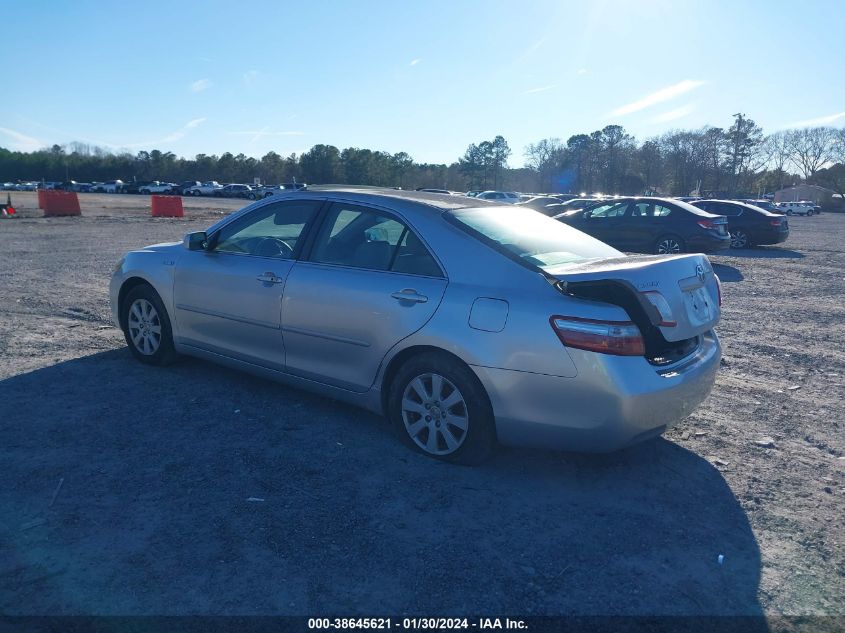 2007 Toyota Camry Hybrid VIN: JTNBB46K073025732 Lot: 38645621