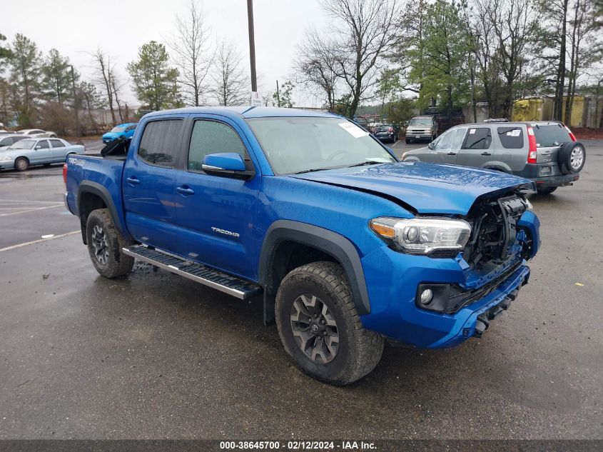 2016 Toyota Tacoma Trd Off Road VIN: 3TMCZ5AN6GM026605 Lot: 38645700