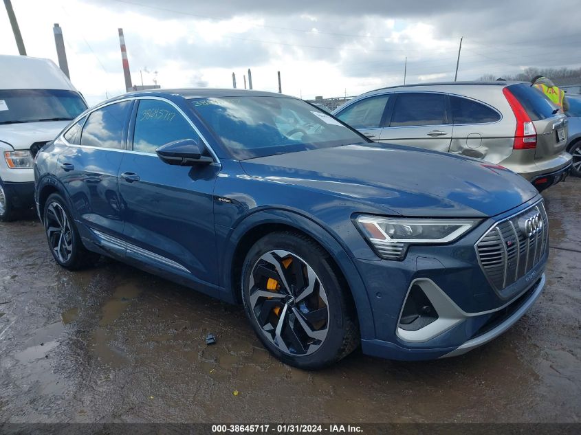 2020 Audi E-Tron Sportback Prestige Quattro VIN: WA13ABGE1LB035267 Lot: 38645717