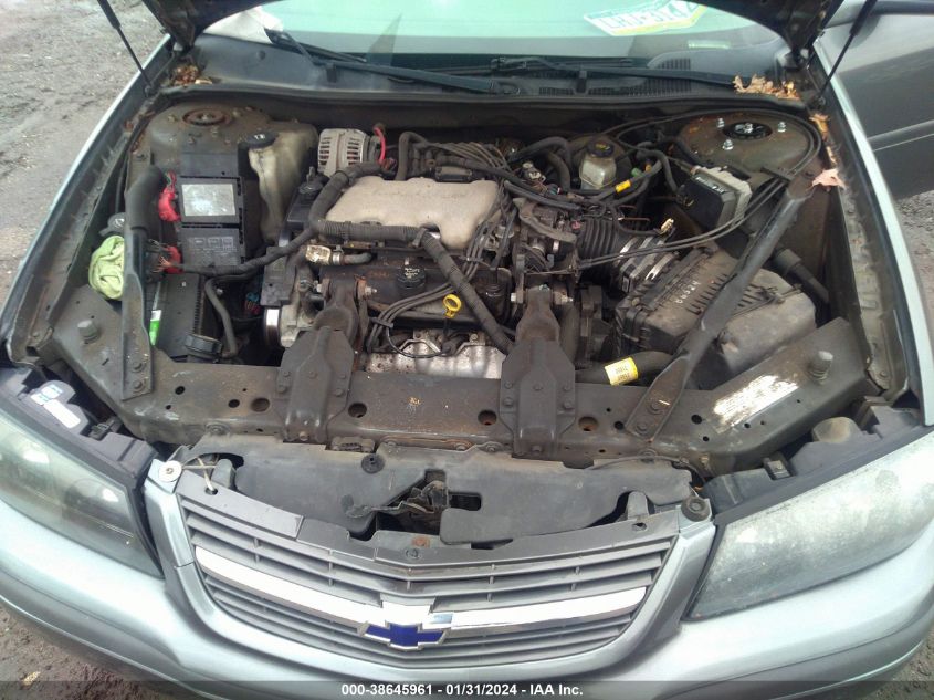 2004 Chevrolet Impala VIN: 2G1WF52E349292603 Lot: 38645961