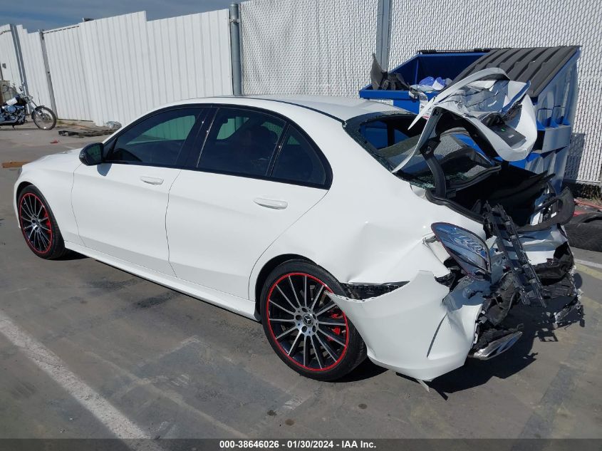 VIN 55SWF4JB3JU269787 2018 MERCEDES-BENZ C no.3