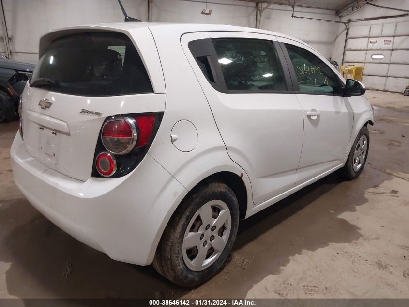 2014 Chevrolet Sonic Ls Auto VIN: 1G1JA6SG4E4208132 Lot: 38646142