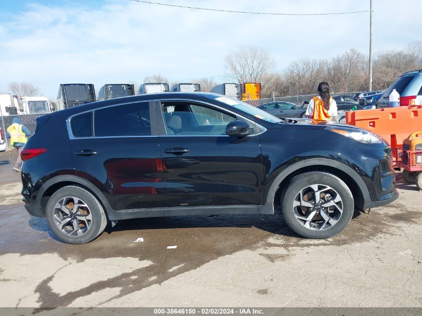 2022 Kia Sportage Lx VIN: KNDPM3AC2N7987180 Lot: 38646150