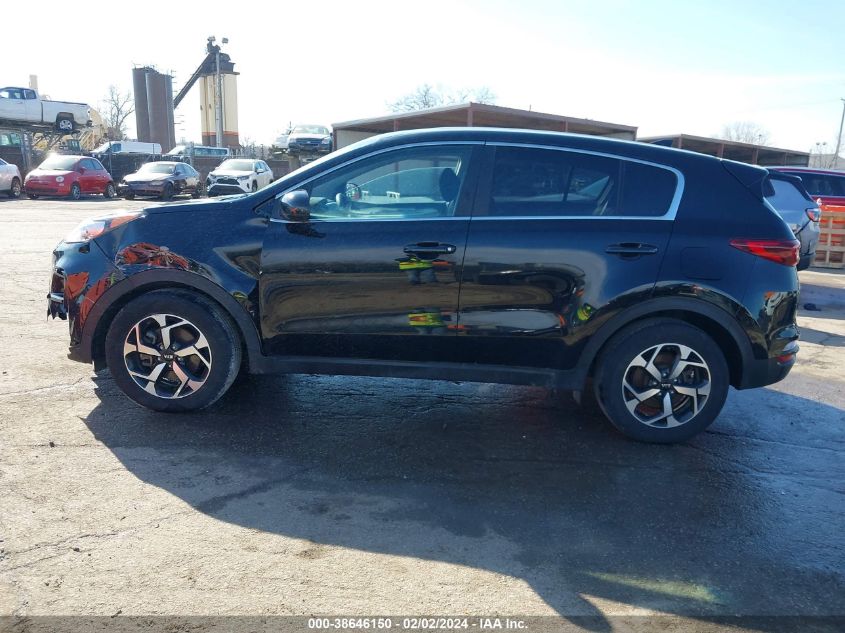 2022 Kia Sportage Lx VIN: KNDPM3AC2N7987180 Lot: 38646150