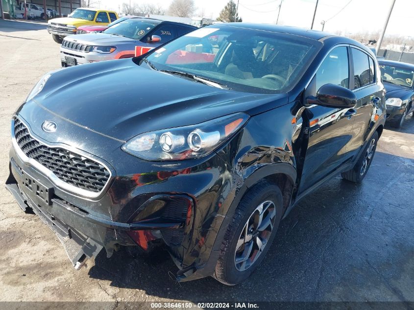 2022 Kia Sportage Lx VIN: KNDPM3AC2N7987180 Lot: 38646150