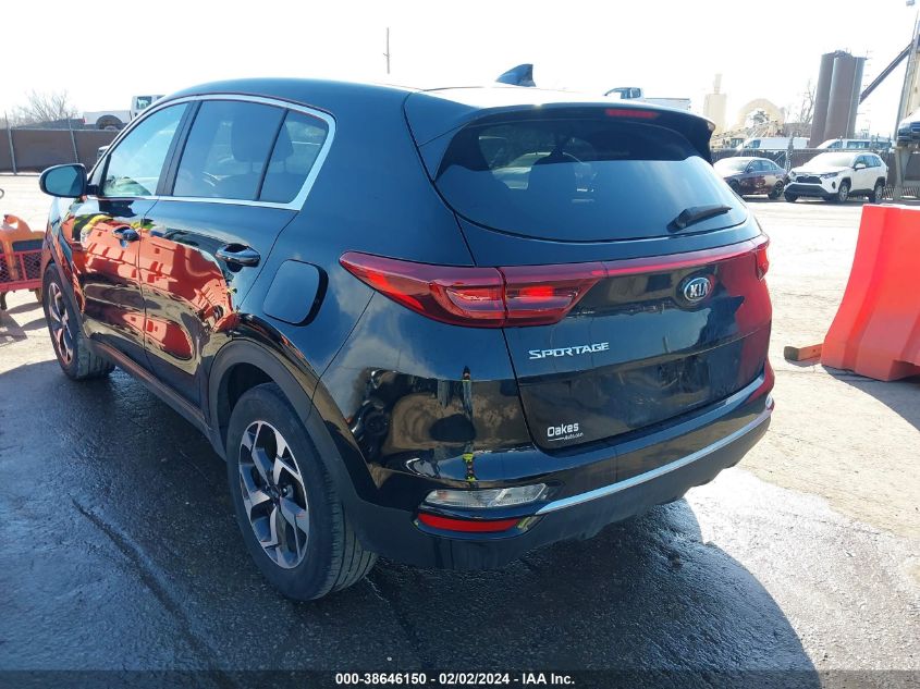 2022 Kia Sportage Lx VIN: KNDPM3AC2N7987180 Lot: 38646150