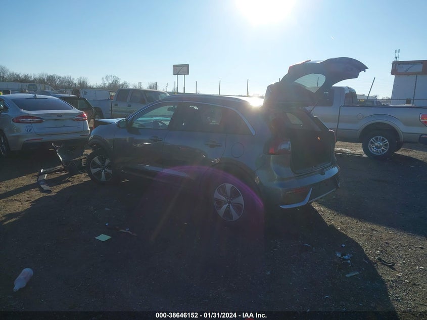2017 Kia Niro Lx VIN: KNDCB3LC3H5089396 Lot: 38646152