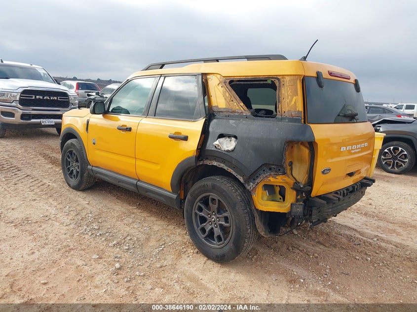 VIN 3FMCR9B66PRD51350 2023 FORD BRONCO SPORT BIG BEND