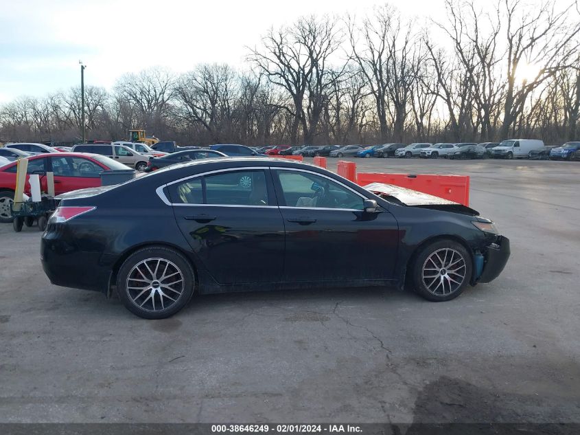 2013 Acura Tl 3.7 VIN: 19UUA9F59DA002188 Lot: 38646249