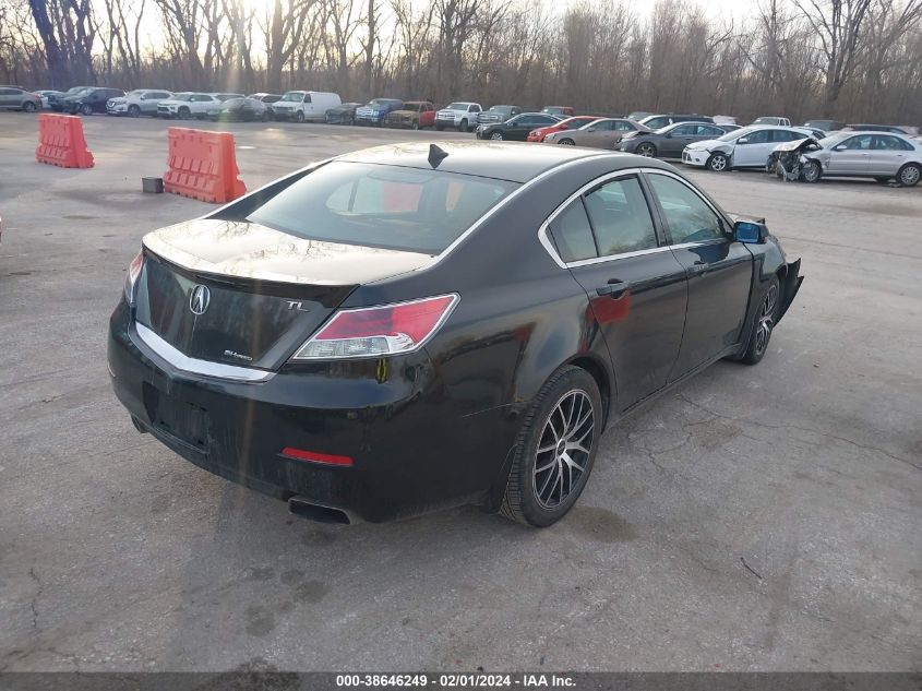 2013 Acura Tl 3.7 VIN: 19UUA9F59DA002188 Lot: 38646249