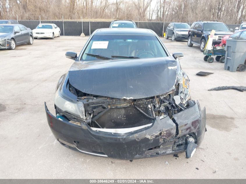 2013 Acura Tl 3.7 VIN: 19UUA9F59DA002188 Lot: 38646249