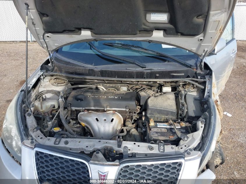 2009 Pontiac Vibe VIN: 5Y2SP670X9Z463009 Lot: 38646302