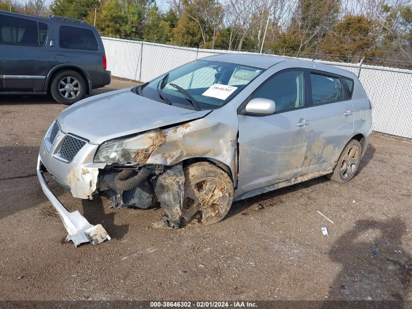 2009 Pontiac Vibe VIN: 5Y2SP670X9Z463009 Lot: 38646302