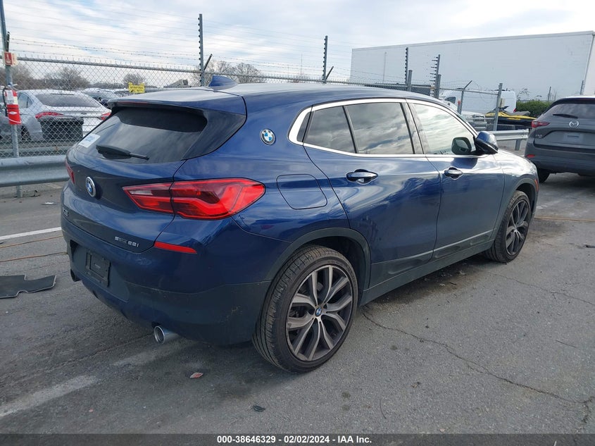 2018 BMW X2 Sdrive28I VIN: WBXYJ3C32JEJ89751 Lot: 38646329