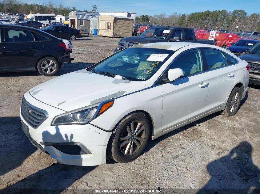 2017 Hyundai Sonata VIN: 5NPE24AFXHH454376 Lot: 38646433