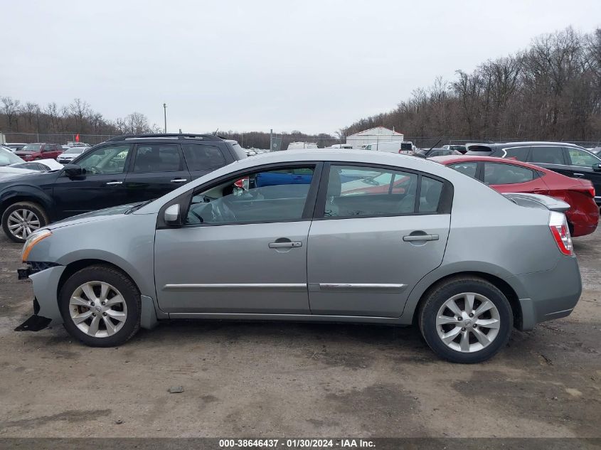 2011 Nissan Sentra 2.0Sl VIN: 3N1AB6AP3BL661978 Lot: 38646437