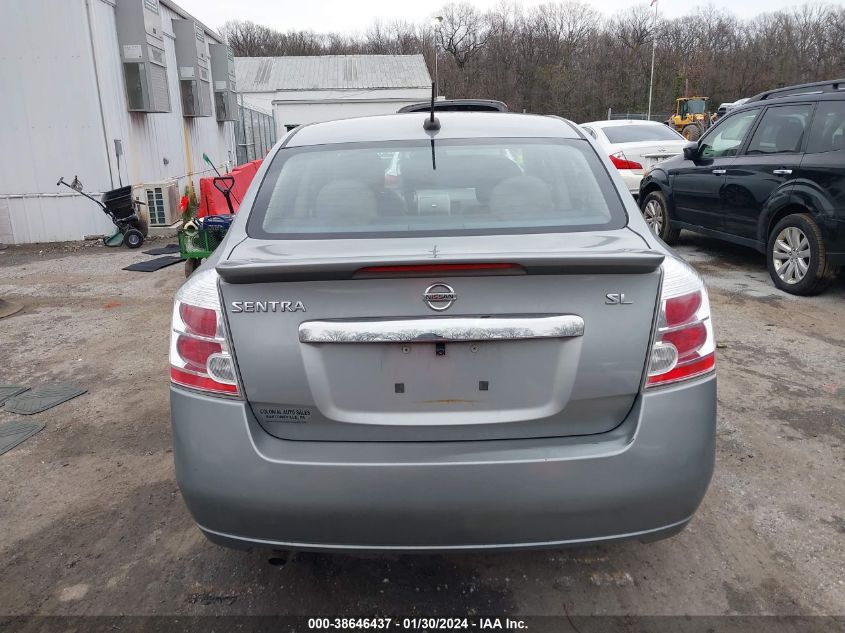 2011 Nissan Sentra 2.0Sl VIN: 3N1AB6AP3BL661978 Lot: 38646437