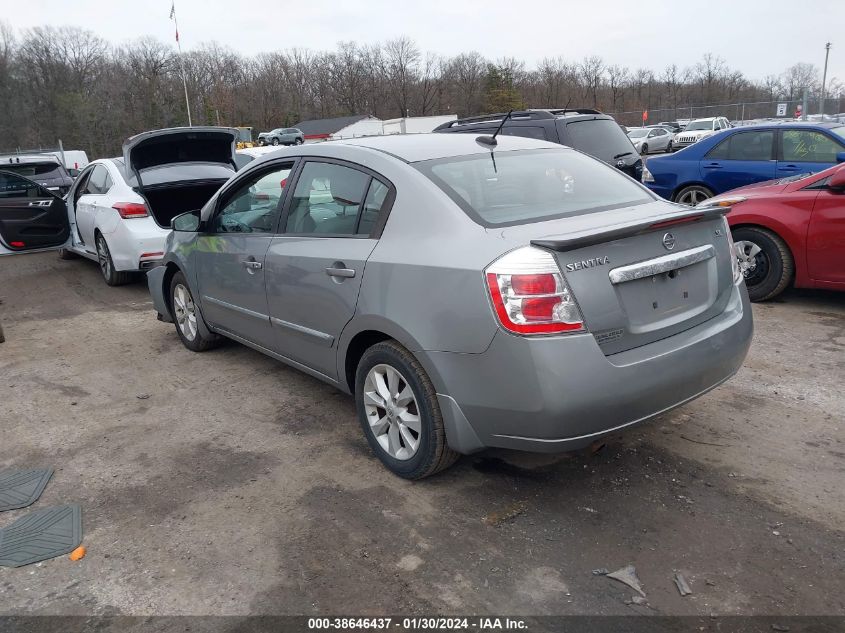 2011 Nissan Sentra 2.0Sl VIN: 3N1AB6AP3BL661978 Lot: 38646437