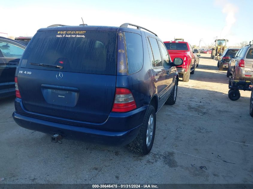 4JGAB72E91A227839 2001 Mercedes-Benz Ml 430