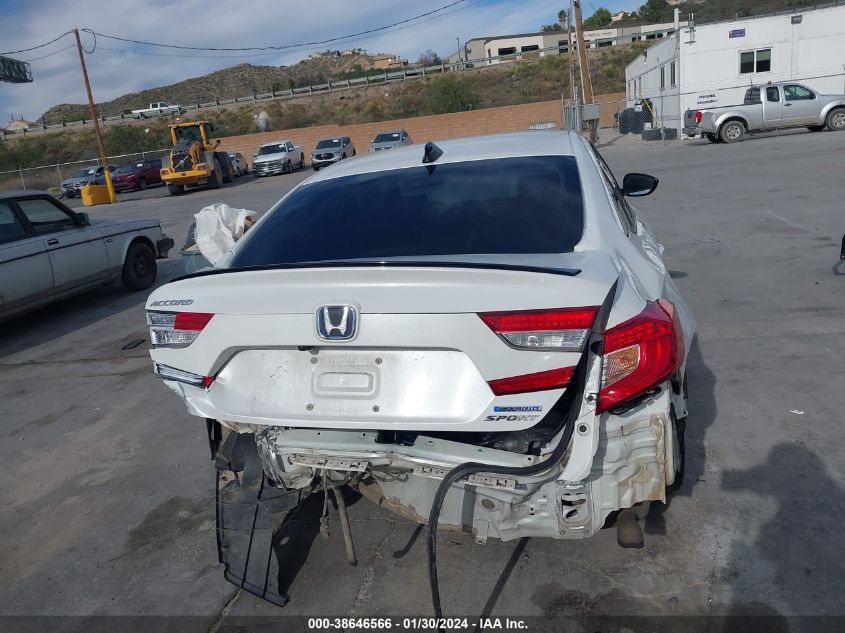 2022 Honda Accord Hybrid Sport VIN: 1HGCV3F26NA032222 Lot: 38646566