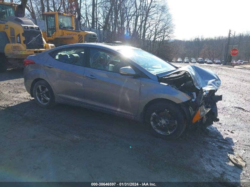 KMHDH4AEXDU506957 2013 Hyundai Elantra Limited (Ulsan Plant)