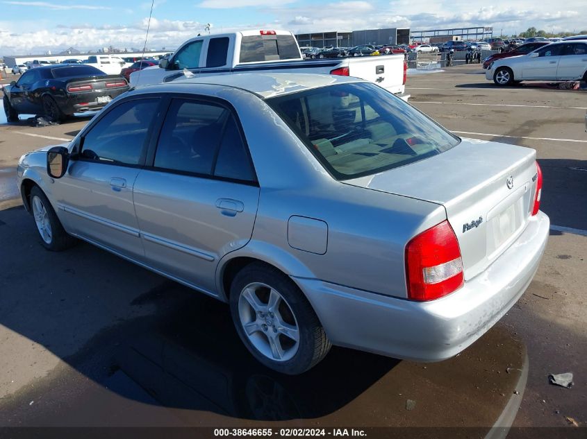 2003 Mazda Protege Dx/Es/Lx VIN: JM1BJ225830135242 Lot: 38646655