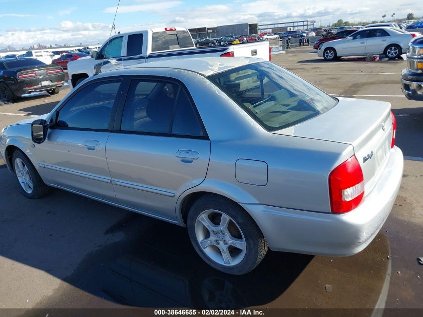 2003 Mazda Protege Dx/Es/Lx VIN: JM1BJ225830135242 Lot: 38646655