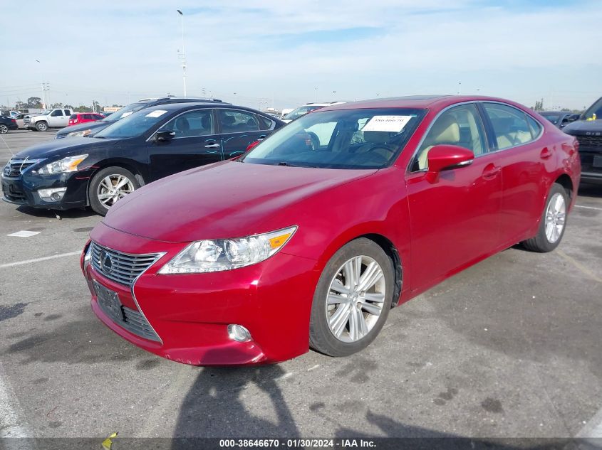 2015 Lexus Es 350 VIN: JTHBK1GG7F2195652 Lot: 38646670