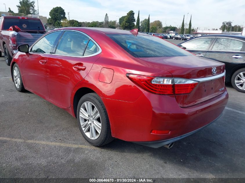 2015 Lexus Es 350 VIN: JTHBK1GG7F2195652 Lot: 38646670