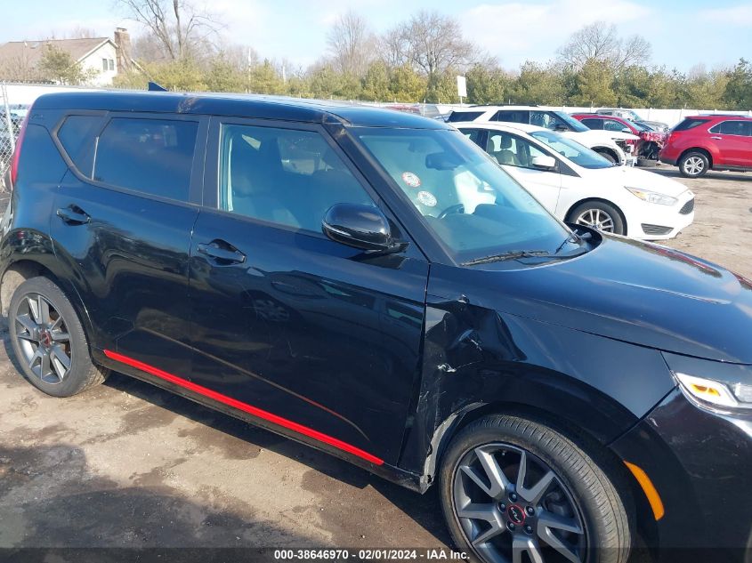 2022 Kia Soul Gt-Line VIN: KNDJ63AU5N7165823 Lot: 38646970