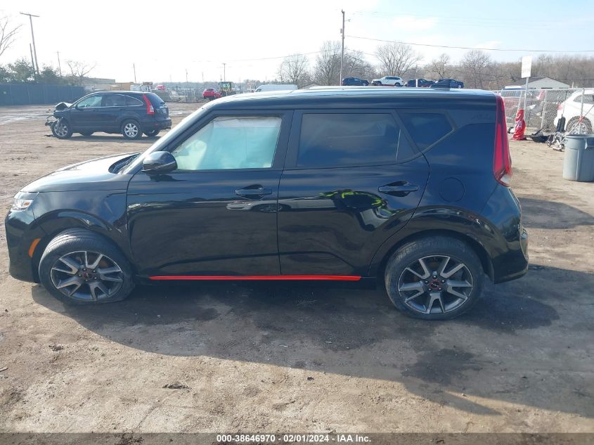 2022 Kia Soul Gt-Line VIN: KNDJ63AU5N7165823 Lot: 38646970