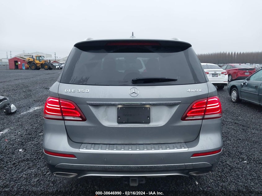 2016 MERCEDES-BENZ GLE 350 4MATIC - 4JGDA5HB5GA693102
