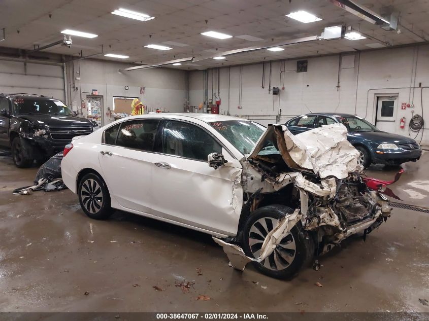 2014 Honda Accord Hybrid VIN: 1HGCR6F30EA002471 Lot: 38647067