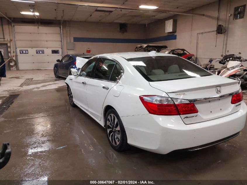 2014 Honda Accord Hybrid VIN: 1HGCR6F30EA002471 Lot: 38647067