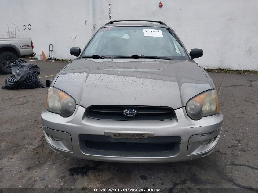 2005 Subaru Impreza Outback Sport Base W/Special Edition VIN: JF1GG68545H810775 Lot: 38647101