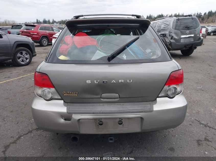 2005 Subaru Impreza Outback Sport Base W/Special Edition VIN: JF1GG68545H810775 Lot: 38647101