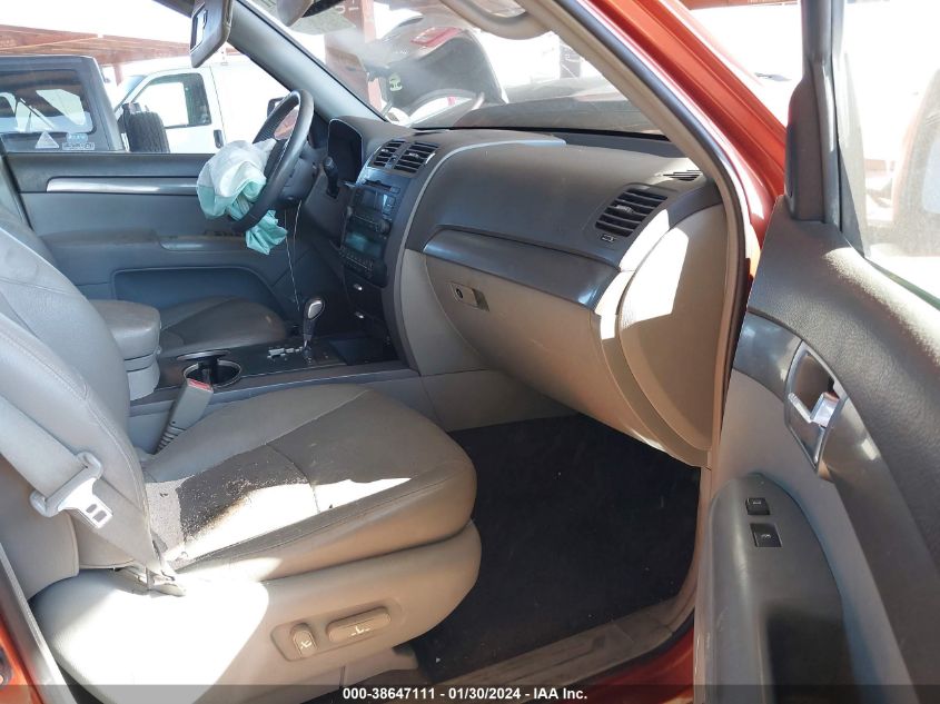 2009 Kia Borrego Lx/Ex VIN: KNDJJ741495025724 Lot: 38647111