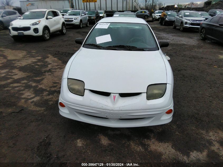 2001 Pontiac Sunfire Se VIN: 1G2JB52471734412 Lot: 38647129