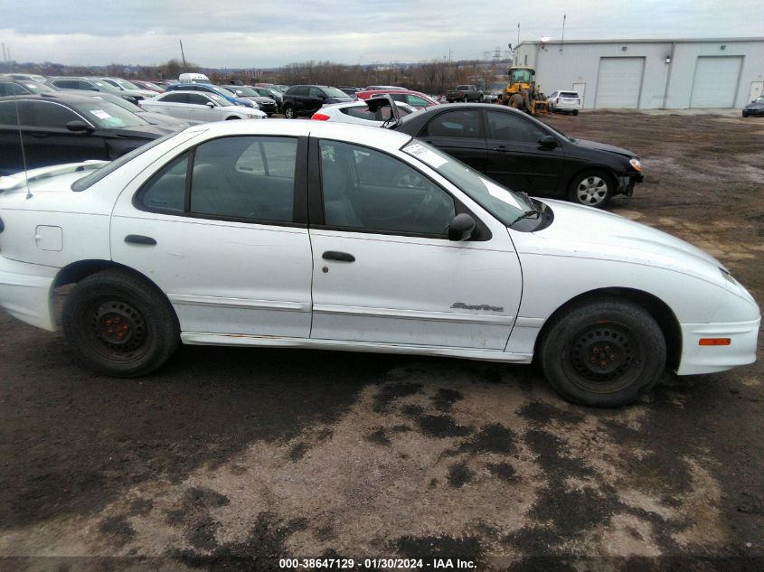 2001 Pontiac Sunfire Se VIN: 1G2JB52471734412 Lot: 38647129