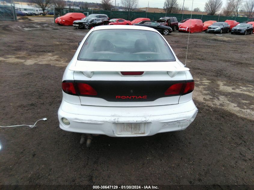 2001 Pontiac Sunfire Se VIN: 1G2JB52471734412 Lot: 38647129